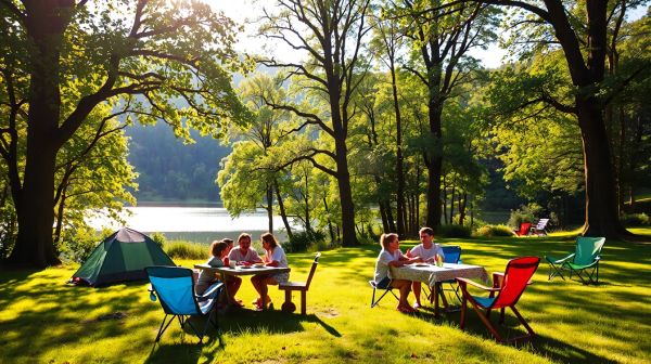 Profitez de la tranquillité au camping concarneau en famille